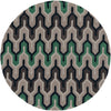 Surya Cosmopolitan COS-9213 Emerald/Kelly Green Area Rug 8' Round
