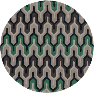 Surya Cosmopolitan COS-9213 Emerald/Kelly Green Area Rug 8' Round