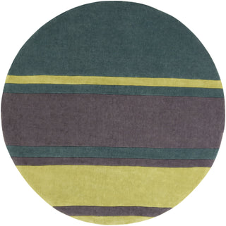 Surya Cosmopolitan COS-9214 Emerald/Kelly Green Area Rug 8' Round