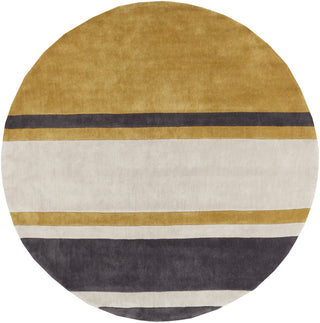 Surya Cosmopolitan COS-9215 Gold Area Rug 8' Round