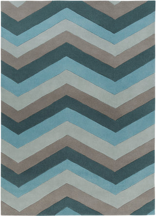 Surya Cosmopolitan COS-9218 Teal Area Rug 8' x 11'