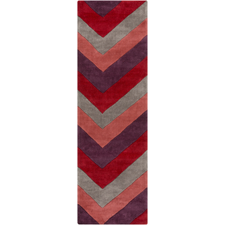 Surya Cosmopolitan COS-9219 Cherry Area Rug 2'6'' x 8' Runner