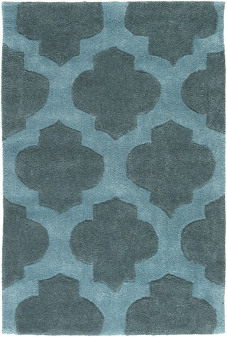 Surya Cosmopolitan COS-9225 Teal Area Rug 2' x 3'