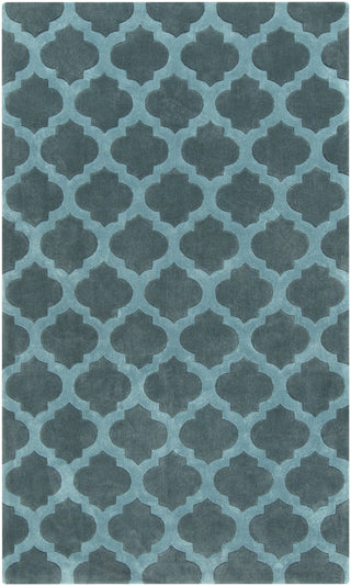 Surya Cosmopolitan COS-9225 Teal Area Rug 5' x 8'