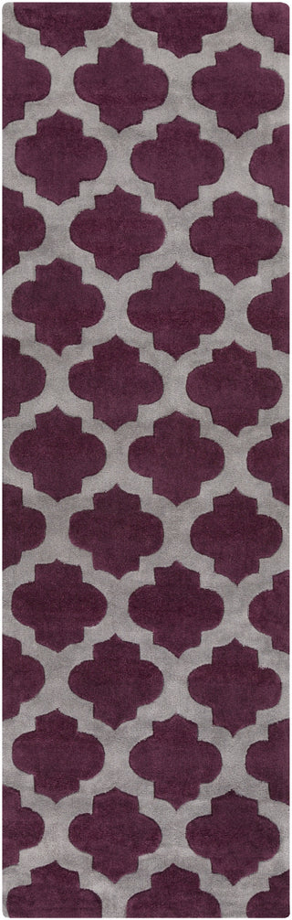 Surya Cosmopolitan COS-9228 Violet Area Rug 2'6'' x 8' Runner