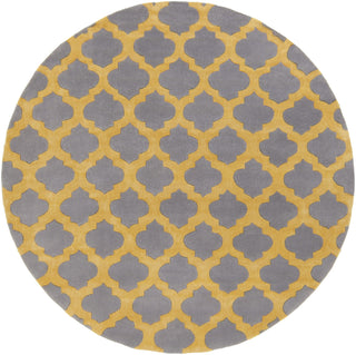 Surya Cosmopolitan COS-9229 Gold Area Rug 8' Round