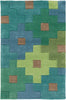 Surya Cosmopolitan COS-9230 Emerald/Kelly Green Area Rug 2' x 3'