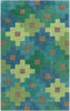 Surya Cosmopolitan COS-9230 Emerald/Kelly Green Area Rug 5' x 8'