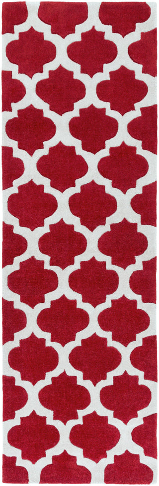 Surya Cosmopolitan COS-9238 Cherry Area Rug 2'6'' x 8' Runner