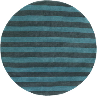 Surya Cosmopolitan COS-9253 Teal Area Rug 8' Round