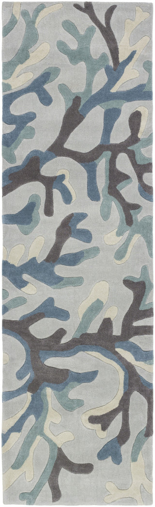 Surya Cosmopolitan COS-9260 Silver Gray Hand Tufted Area Rug 