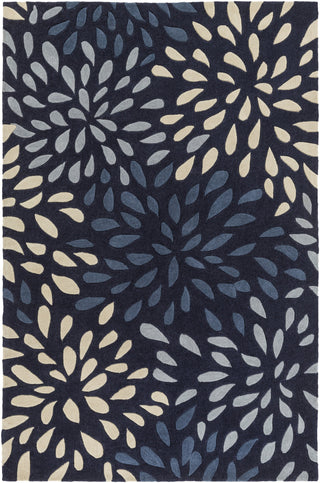 Surya Cosmopolitan COS-9265 Navy Area Rug 5' X 8'