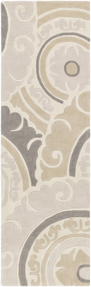 Surya Cosmopolitan COS-9269 Cream Area Rug 2'6'' X 8' Runner