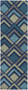 Surya Cosmopolitan COS-9273 Navy Area Rug 2'6'' X 8' Runner