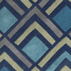 Surya Cosmopolitan COS-9273 Navy Area Rug Sample Swatch