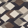 Surya Cosmopolitan COS-9283 Black Area Rug Sample Swatch