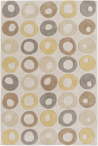 Cosmopolitan COS-9286 White Area Rug by Surya 5' X 8'