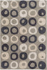 Cosmopolitan COS-9287 Black Area Rug by Surya 5' X 8'