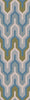 Cosmopolitan COS-9288 Blue Area Rug by Surya 2'6'' X 8' Runner