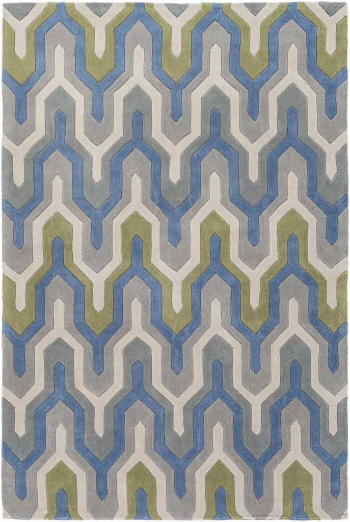 Cosmopolitan COS-9288 Blue Area Rug by Surya 5' X 8'