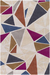 Cosmopolitan COS-9297 White Hand Tufted Area Rug by Surya 5' X 8'