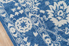 Momeni Cosette COS-3 Blue Area Rug Close up