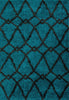 Loloi Cosma HCO01 Blue / Charcoal Area Rug Main
