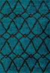 Loloi Cosma HCO01 Blue / Charcoal Area Rug Main
