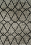 Loloi Cosma HCO01 Grey / Charcoal Area Rug  Feature