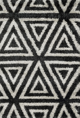 Loloi Cosma HCO02 Charcoal / Ivory Area Rug  Feature