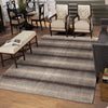 Orian Rugs Euphoria Connection Grey Area Rug Room Scene Feature