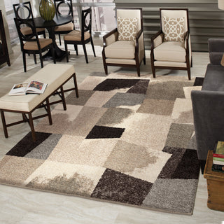 Orian Rugs Euphoria Ralston Gray Area Rug Room Scene Feature