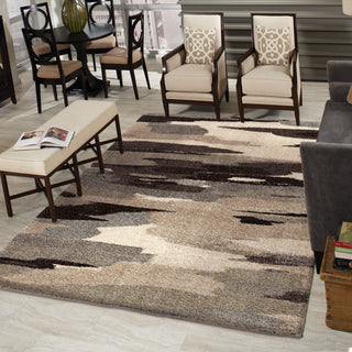 Orian Rugs Euphoria Cyna Grey Area Rug Room Scene Feature