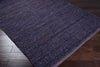 Surya Continental COT-1932 Violet Hand Woven Area Rug 5x8 Corner