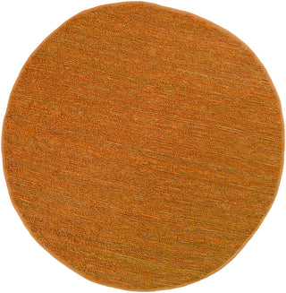 Surya Continental COT-1934 Burnt Orange Area Rug 8' Round