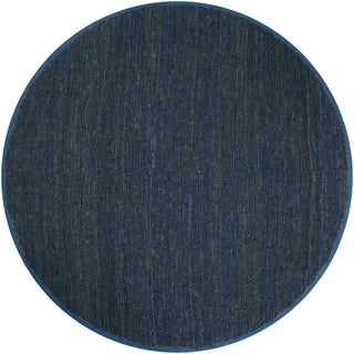 Surya Continental COT-1935 Navy Area Rug 8' Round