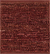 Surya Continental COT-1942 Burgundy Hand Woven Area Rug 16'' Sample Swatch