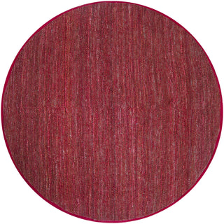 Surya Continental COT-1942 Burgundy Area Rug 8' Round