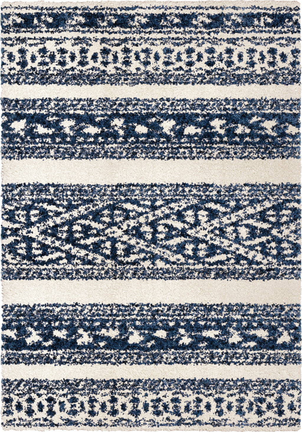 Orian Rugs Cotton Tail Tribal Stripe Navy Area Rug by Palmetto Living main image