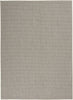 Nourison Courtyard COU01 Ivory Charcoal Area Rug
