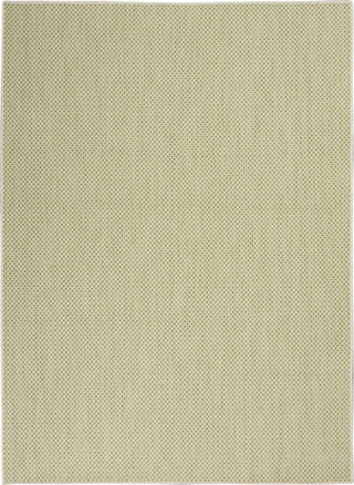 Nourison Courtyard COU01 Ivory Green Area Rug