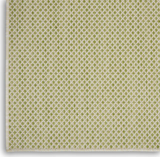 Nourison Courtyard COU01 Ivory Green Area Rug