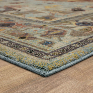 Karastan Pandora Covetous Blue Area Rug Corner 