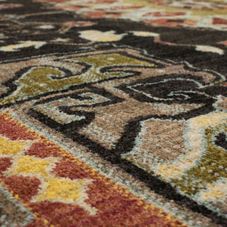 Karastan Pandora Covetous Charcoal Area Rug Close Up 