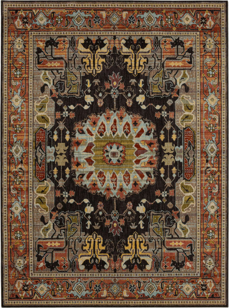 Karastan Pandora Covetous Charcoal Area Rug main image