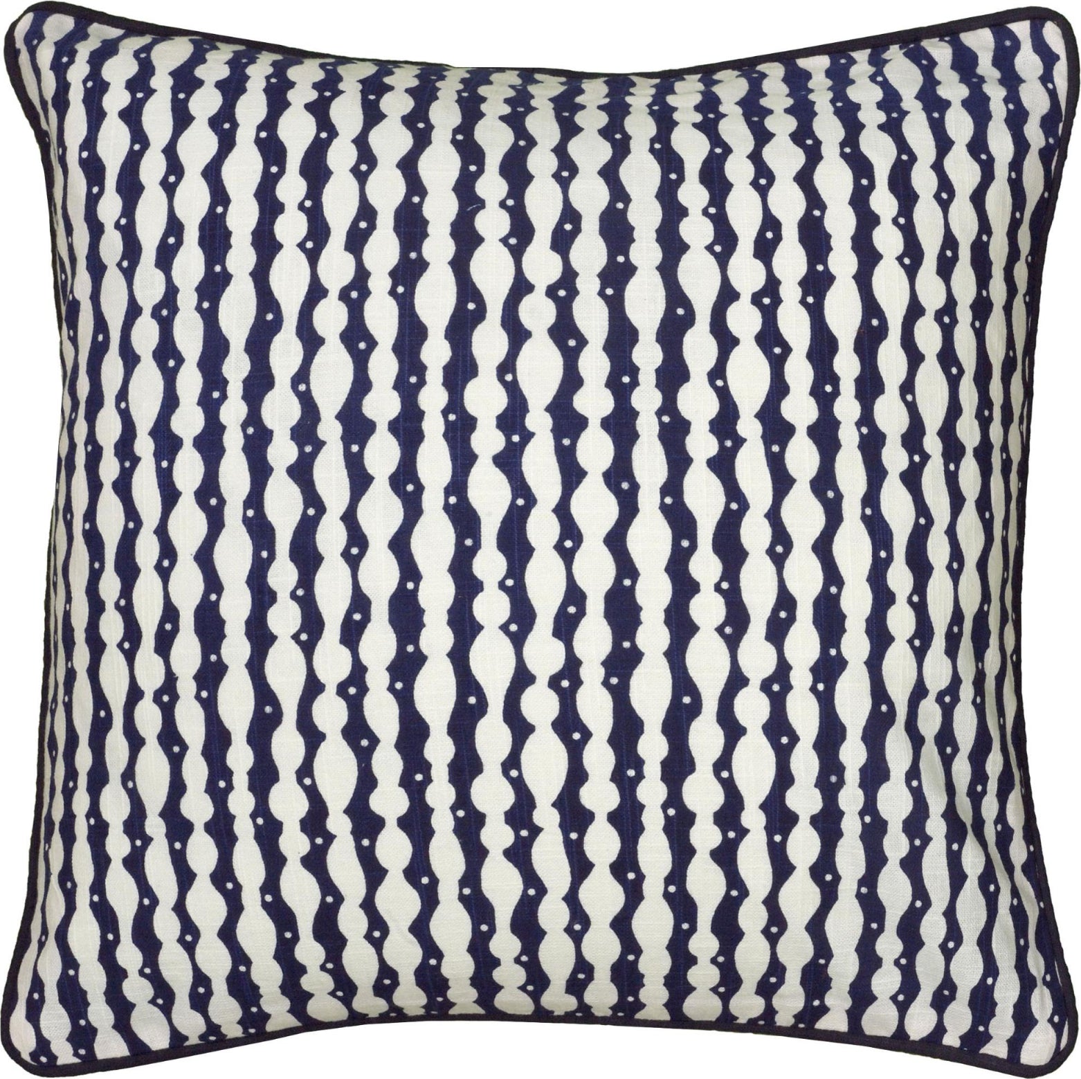 Rizzy Pillows T06174 Navy by Laura Fair