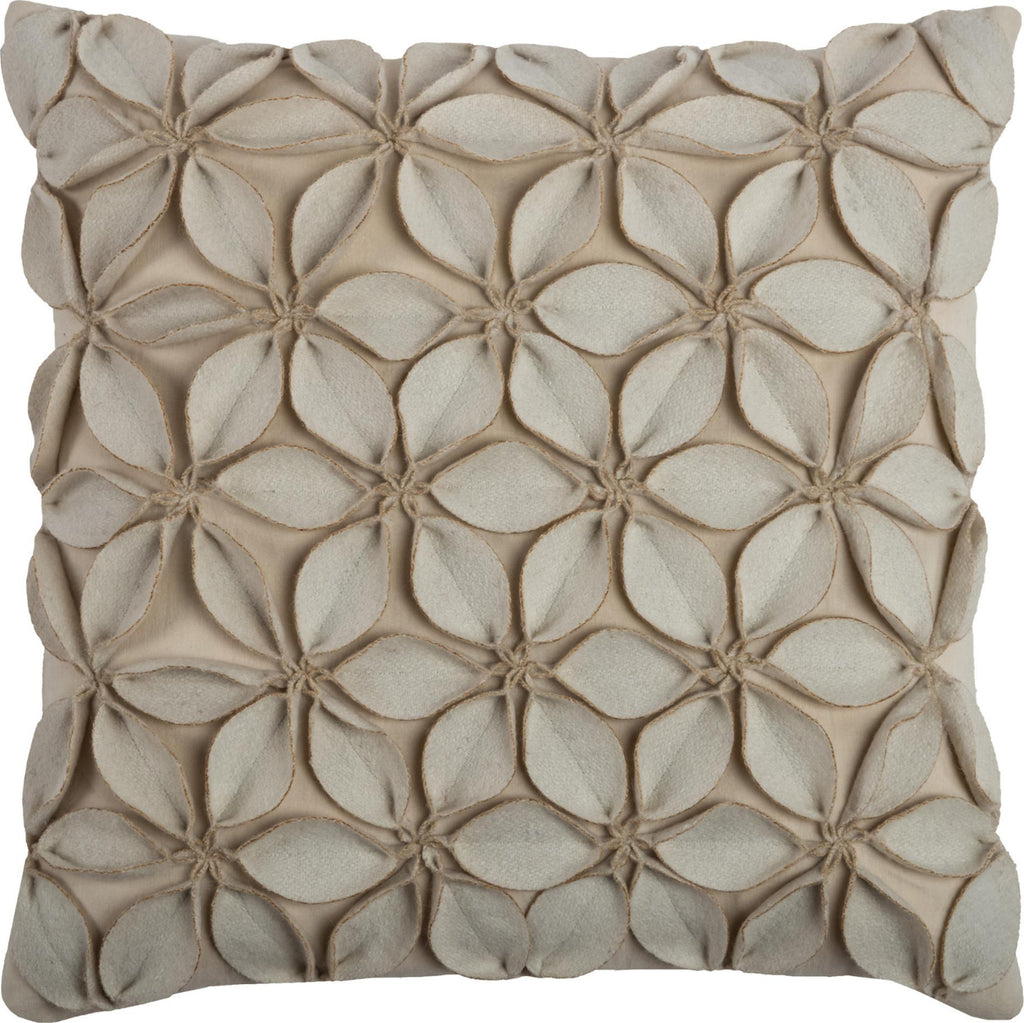 Rizzy Pillows T07842 Cream