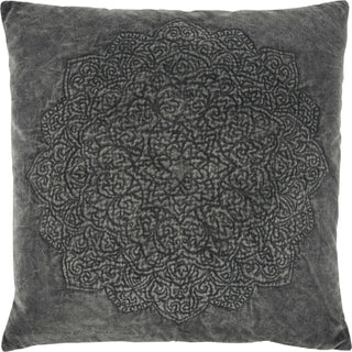 Rizzy Pillows T13152 Gray