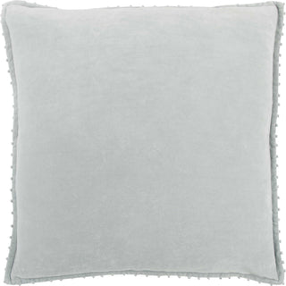 Rizzy Pillows T13195 Soft Gray