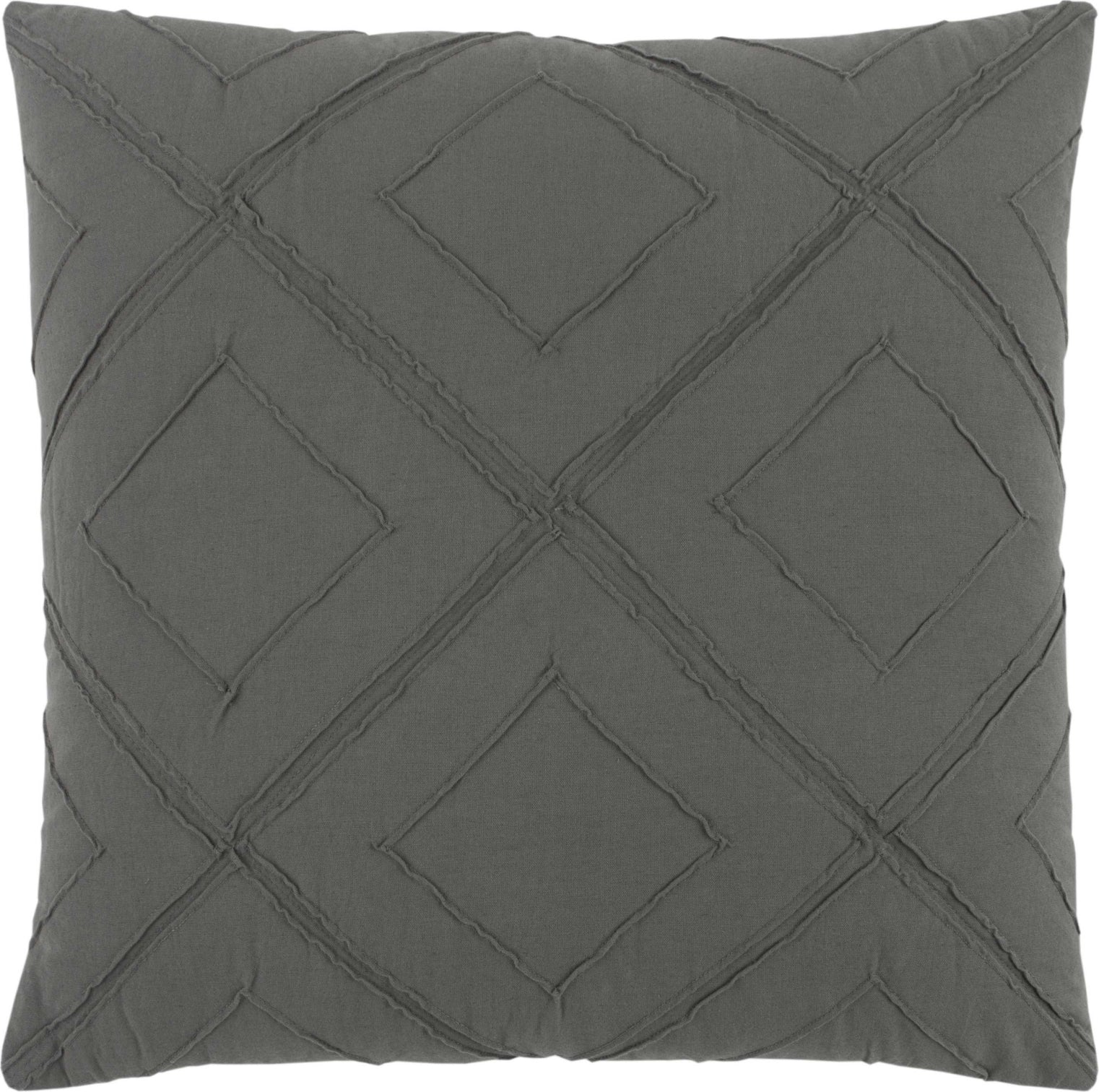 Rizzy Pillows T13257 Charcoal